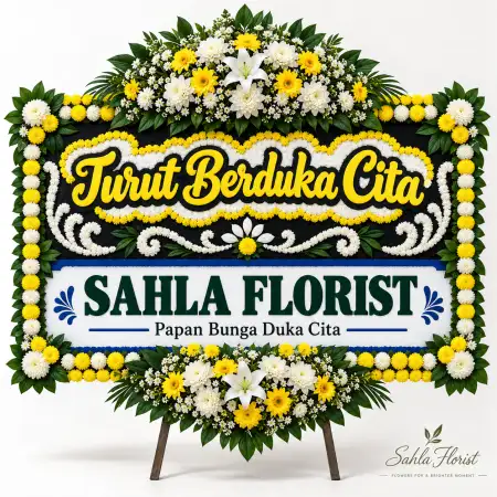 Papan Bunga Duka Kerobokan