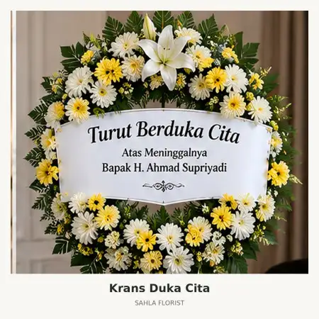 Krans Bunga Duka Kerobokan